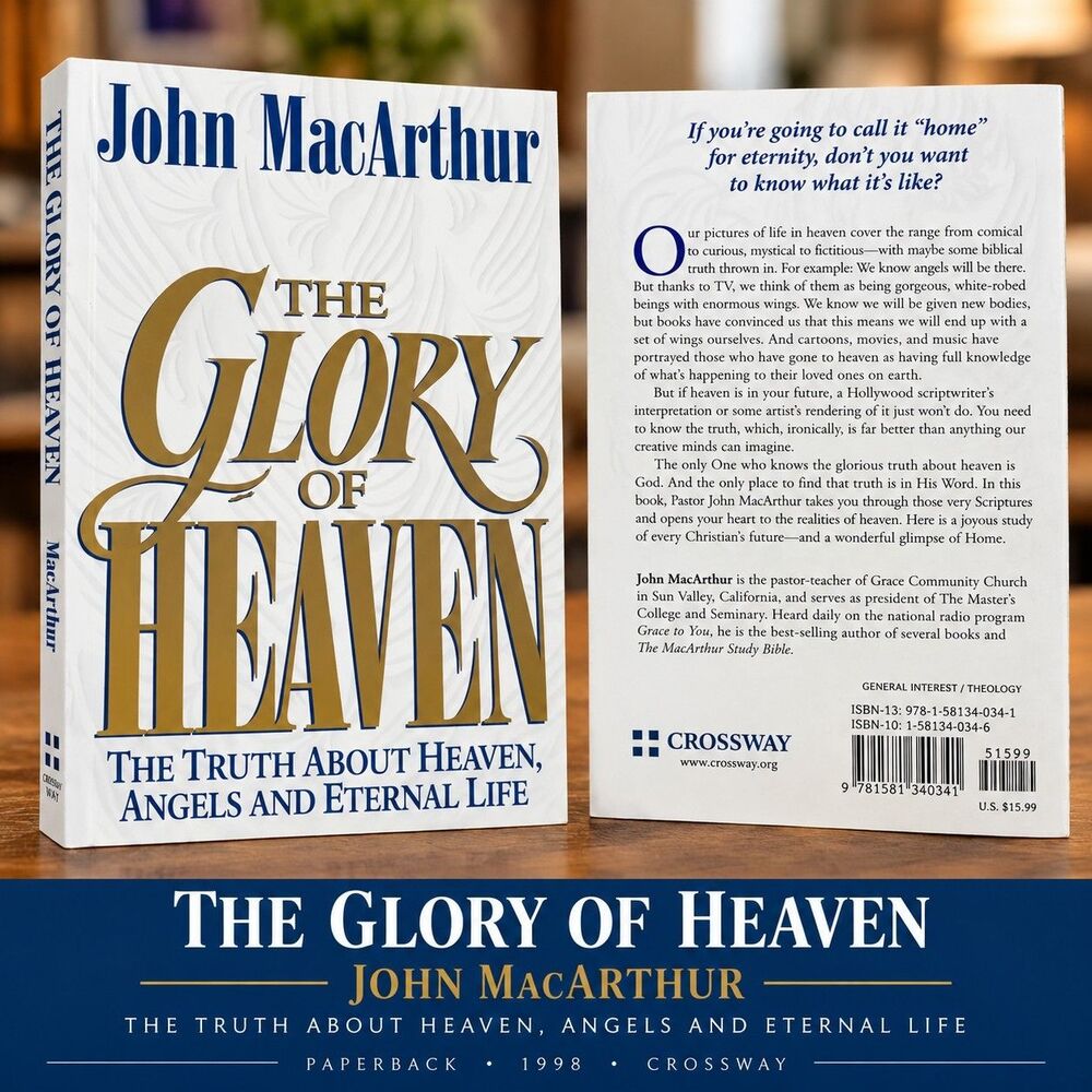 The Glory of Heaven John MacArthur 1998 Paperback Crossway Christian Book
